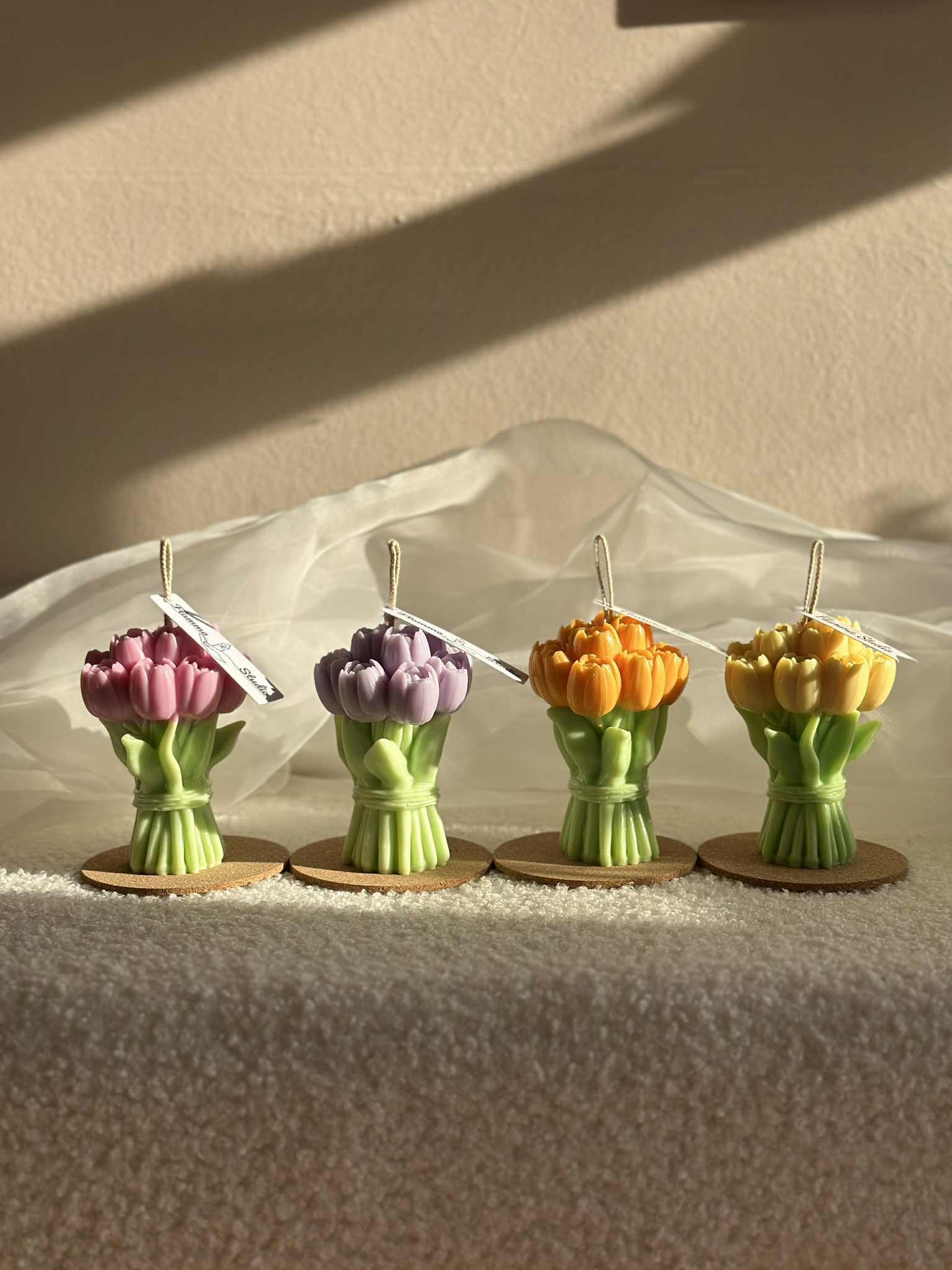 Свещ - 'Tulip Bouquet'