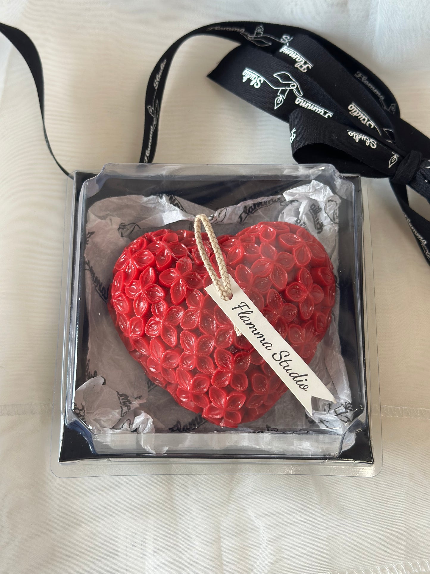 Свещ 'Flower Heart'