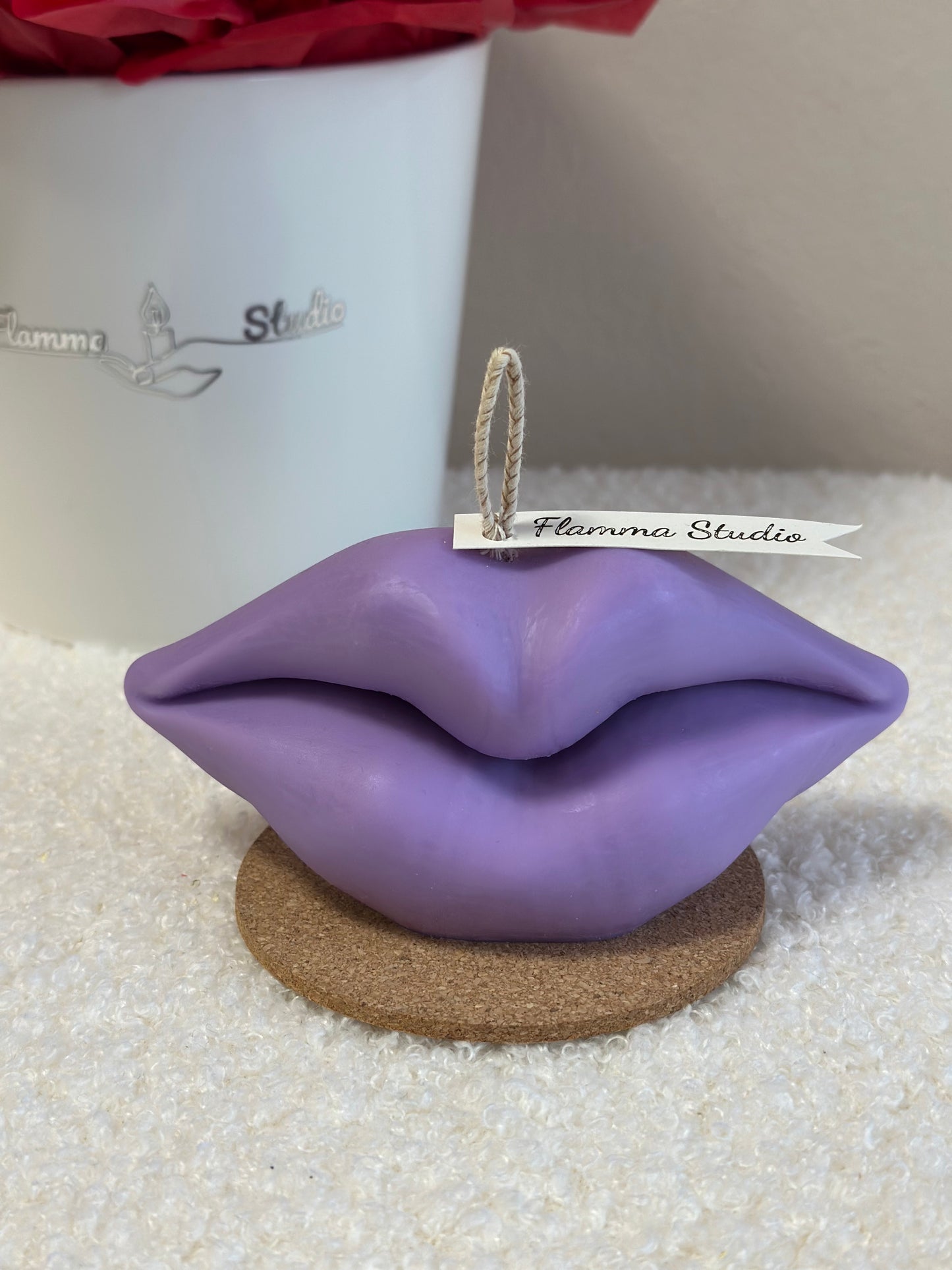 Свещ 'Lips'