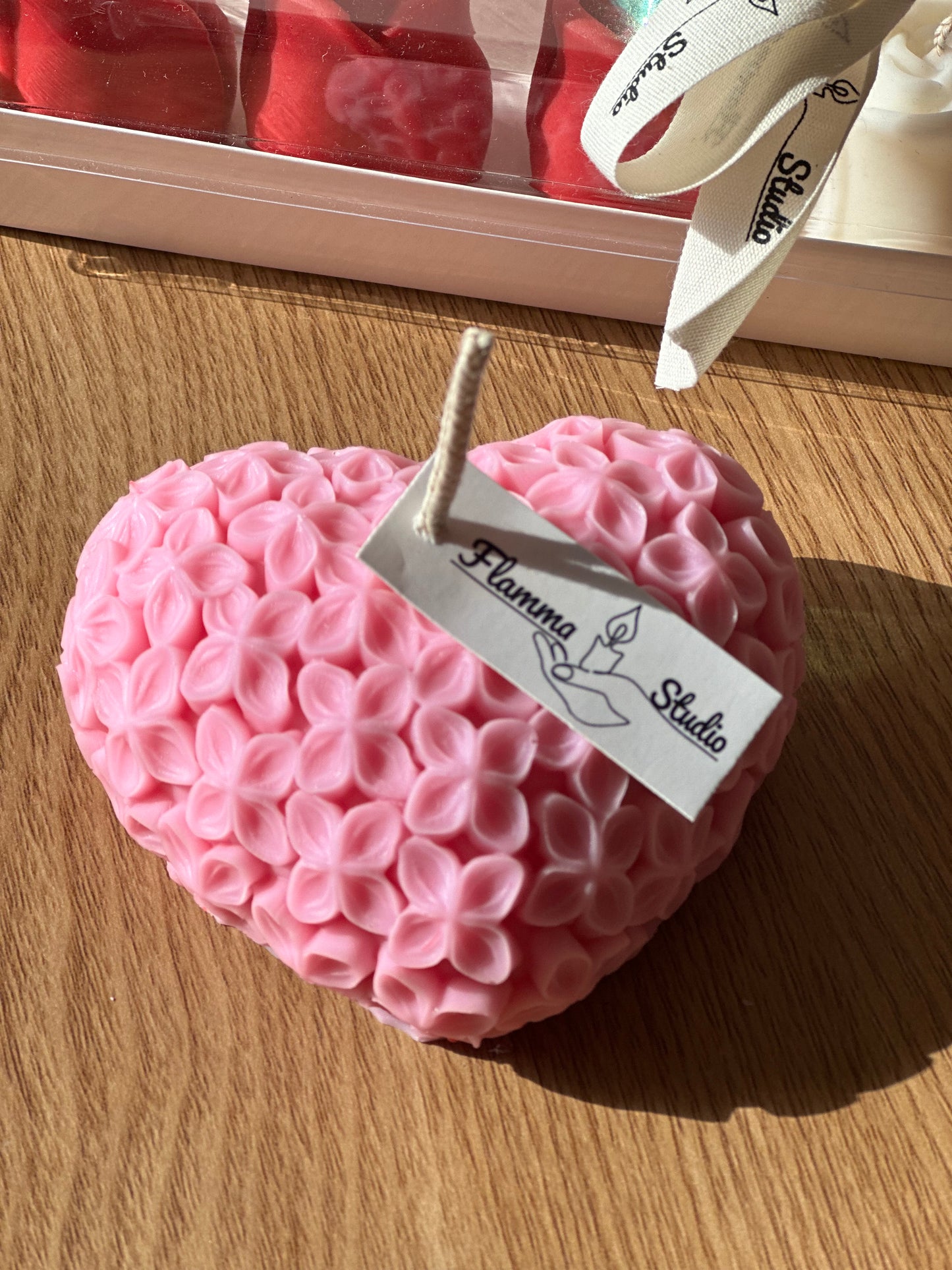 Свещ 'Flower Heart'