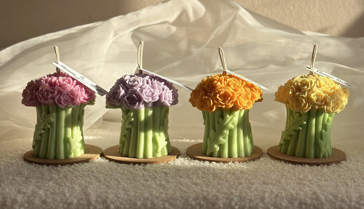 Свещ 'Rose Bouquet'