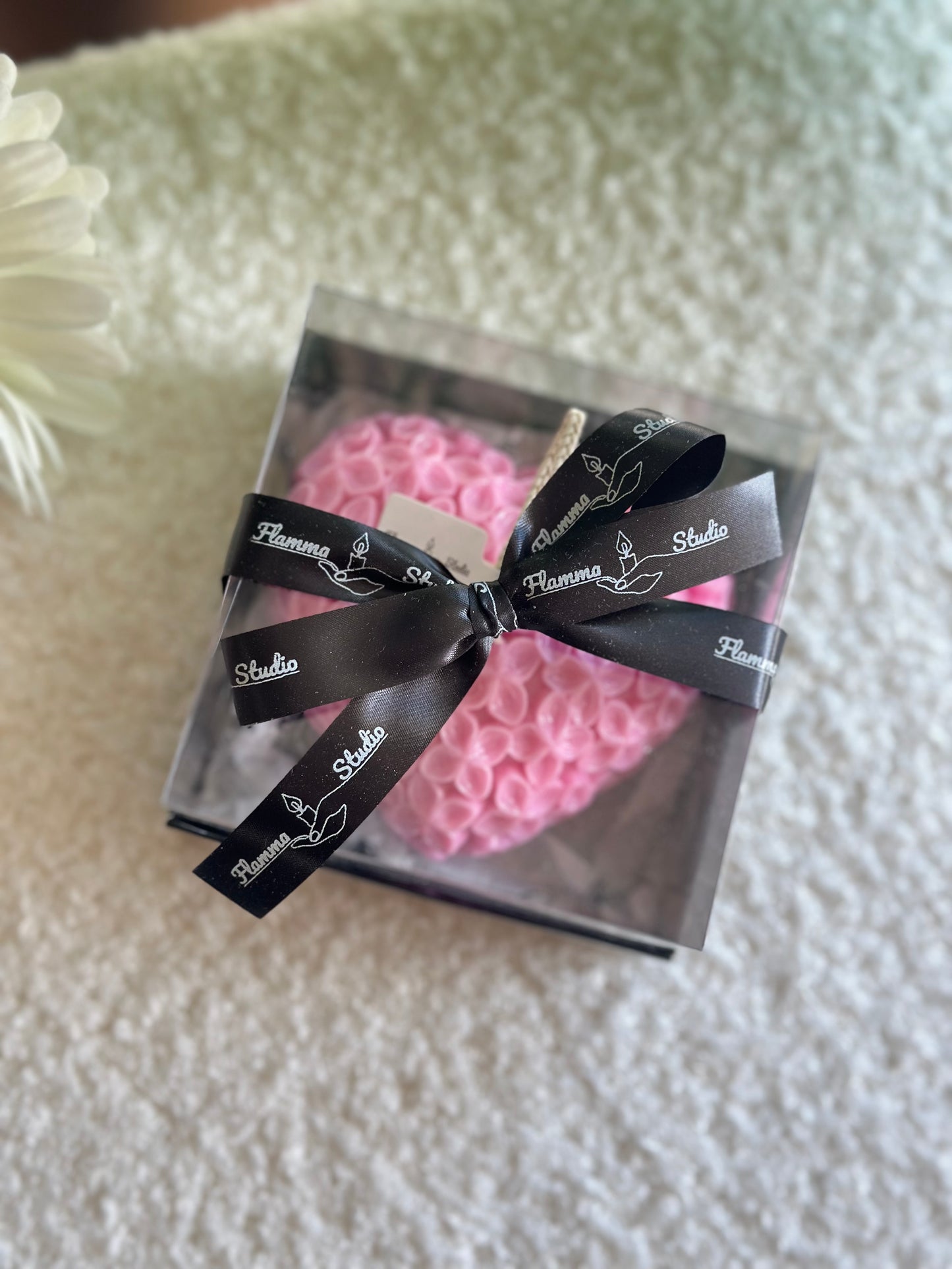 Свещ 'Flower Heart'