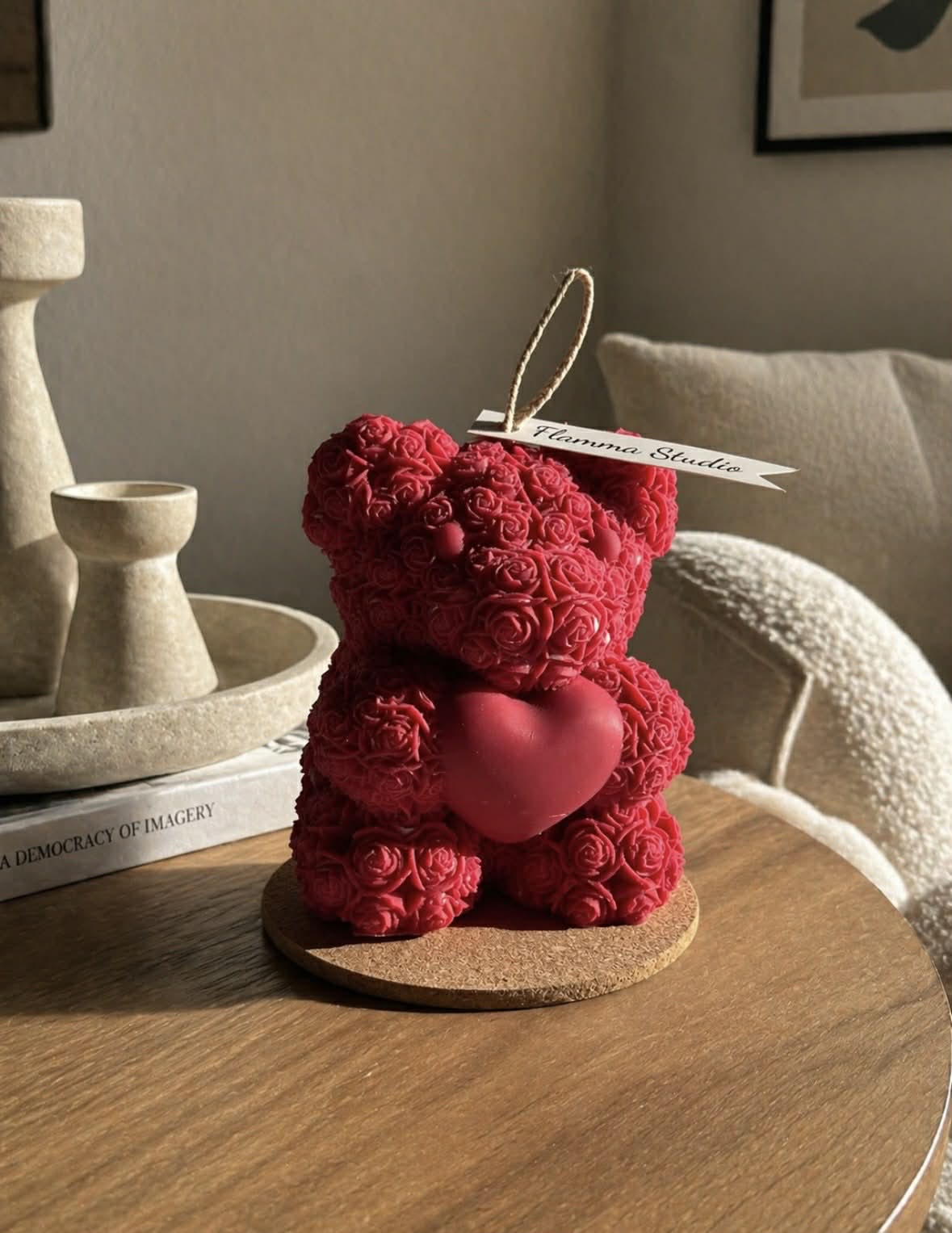 Свещ 'Bear Rose'