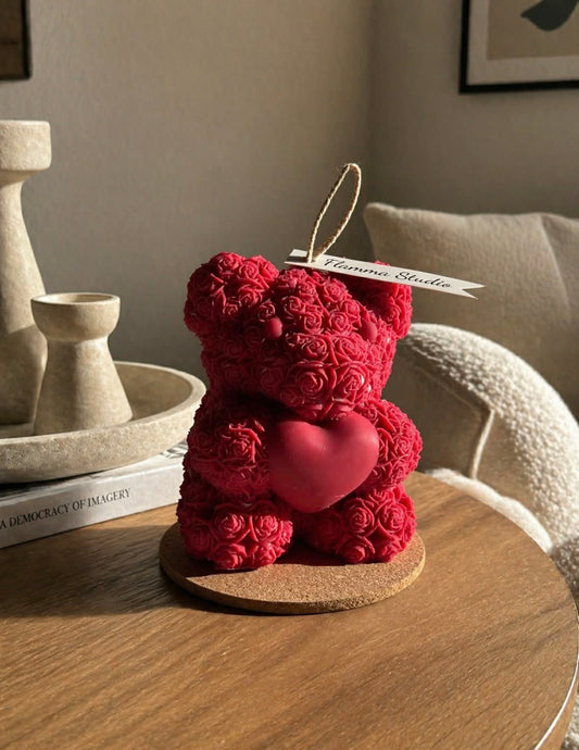 Свещ 'Bear Rose'